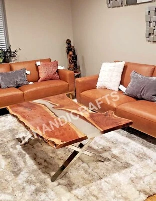 Epoxy Resin The Beautiful Translucent Dining Console Table Home Decor Gift - Image 1 of 4