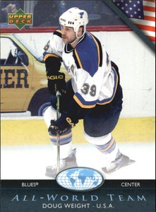 2007-08 (BLUES) Upper Deck All-World Team #AW14 Doug Weight