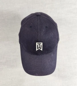 Tiger Woods TW Nike Golf Hat Cap Navy Blue Adjustable Strap Back - Picture 1 of 11
