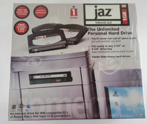 Iomega Jaz 1 GB internes SCSI-Laufwerk 10133 – WERKSEITIG VERSIEGELT – verschlüsselt - Bild 1 von 6