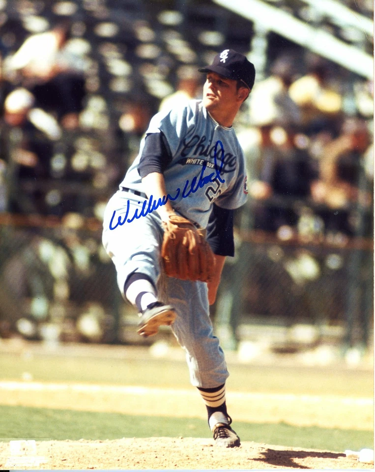 Wilbur Wood Autografiado 8x10 Chicago White Sox Envío Gratis #S428 Foto 1 de 1