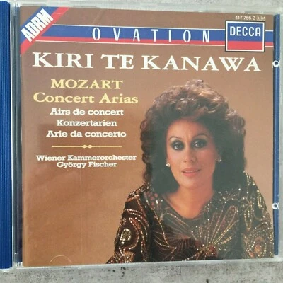 KIRI TE KANAWA: Mozart Concert Arias - Fischer (CD Decca 417 756-2 / neu) - Bild 1 von 2
