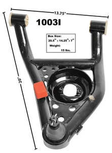 1967-69 Camaro, Firebird, 68-74 Nova Control Arm, Lower Tubular - LH New Dii - Picture 1 of 1