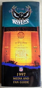 Baltimore Ravens NFL Football Media Guide 1997 - Imagen 1 de 1