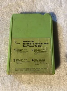 Jethro Tull Too Old To Rock 'N' Roll Too Young To Die 8 Track Tape Vintage 1976 - Bild 1 von 3