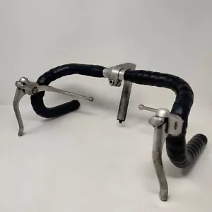 Raleigh Racing Bike Handlebars Dia Compe Levers Weimann Levers Vintage - Picture 1 of 15