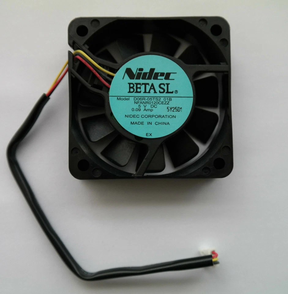 Nidec beta Sl D06R-05TS2 01B CPU Fan Supermicro 5V 60 x 15mm - Image 1 of 1