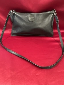 borsa donna karan in pelle nera a tracolla - Foto 1 di 14
