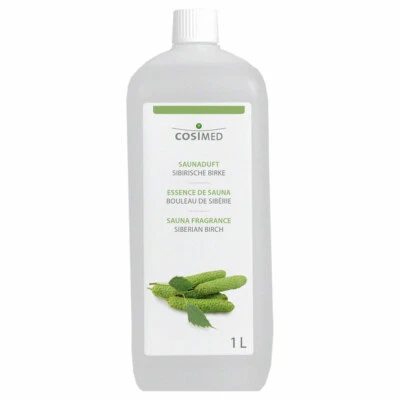 cosiMed Saunaduft Sibirische Birke, Konzentrat, Saunaaufguss, Saunazubehör, 1 l - Bild 1 von 2