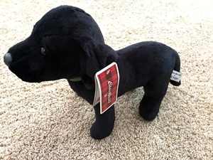 Peluche Gund Eddie Bower 2010 Holiday Black Lab nuovo con etichette - Foto 1 di 6
