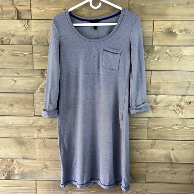 Camisón mujer Soma manga 3/4 rayas azul blanco talla XS X pequeño Foto 1 de 4