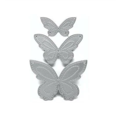 Schmetterling Metall Stencil Cutting Dies Scrapbooking Handwerk Stanzschablonen - Bild 1 von 4