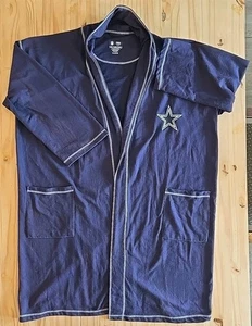 Vtg Dallas Cowboys Team Apparel Sleepwear Robe 5XL/6XL Exposed Seam Stitching - Picture 1 of 10