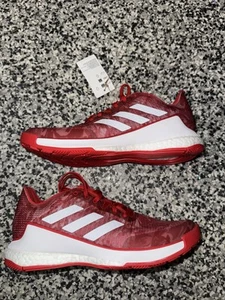 adidas Crazy Flight Low Tennis Volleyball Shoe Indoor HR0633 Red Size Womens 8 - Picture 1 of 6