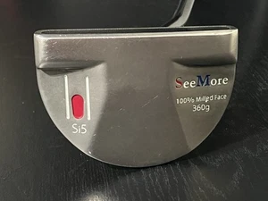 SeeMore Si5 Putter RH Milled Face Mallet 33" 360g Offset SuperStroke Flatso 1.0 - Picture 1 of 5