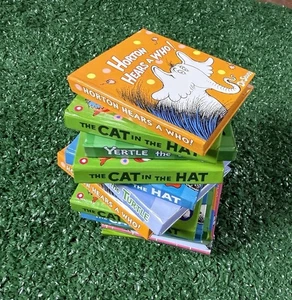 Dr. Seuss Book Series Set of 13 2006 3” Miniature Notebooks Props Party Favors - Picture 1 of 7