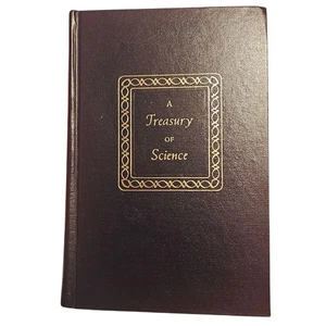 VTG A Treasury of Science 1963 5th Rev Ed Grolier Shapley Wright Hardcover Book - Imagen 1 de 8