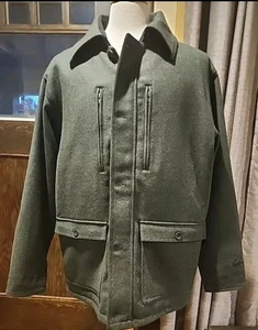 Cabela's Jacket Men's XL Green Wool Thinsulate  - Picture 1 of 6