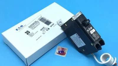 CUTLER-HAMMER New Circuit Breaker Eaton QB1020GF QBGF1020 QBGFT1020 20 Amp GFCI Bolt On