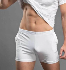 Men's Ultra Soft Modern Modal Lounge Sleep Shorts Casual Home Short Pants Trunks - Picture 1 of 14