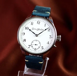 Vintage German Men's Watch SYSTEM GLASHUTTE Antique Marriage Wristwatch Serviced - Picture 1 of 12