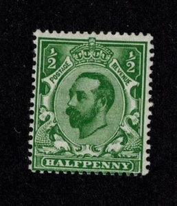 SG322 GEORGE V DOWNEY 1/2d green IMPERIAL CROWN WMK die A UM - Bild 1 von 1