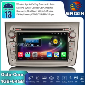 64GB Android 13 Autoradio GPS Navi DAB+ CarPlay DVD Wifi FM for Alfa Romeo Mito - Foto 1 di 23