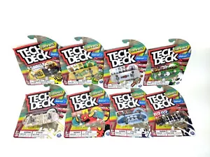 TECH DECK tablas de patinar con dedos WALMART EXCLUSIVAS Throwback conjunto completo 8 NUEVAS - Imagen 1 de 6
