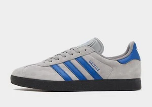 adidas Originals Gazelle® ( Herren UK 6 EUR 39,5 ) Grau / Collegiate Royal / Schwarz - Bild 1 von 10