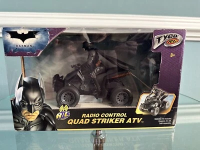Brand New Sealed Mattel Tyco RC Batman Radio Control Quad Striker ATV - 2008 - Image 1 of 4