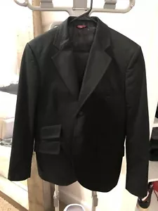 SIXTY Black Two Button Suit 38R Slim Fit Miss - Picture 1 of 4