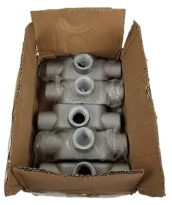 5 Southwire T37 Condulet Group7 Conduit Outlet Body TShape 1" Cast Gray IronNEW - Picture 1 of 14