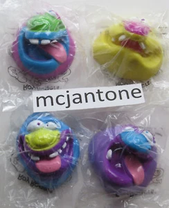 MIP SET 4 Roy Rogers 1995 GOOFERS FINGERPUPPE Goof Goofy Face MONSTERS ? Spielzeug - Bild 1 von 5