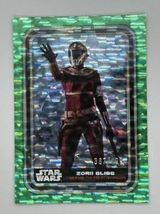 ZORII BLISS - GREEN FOIL SP - 367/499 - 2023 Topps Star Wars - Rise of Skywalker