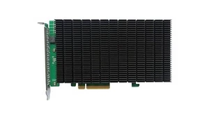 HighPoint Rocket 1204 4x M.2 Ports PCIe 3.0 x8 NVMe HBA Controller Bifurcation - Picture 1 of 6