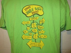 Vintage 2000 Z100 Jingle Ball Concert Tour Pop Rock T-Shirt XL - Picture 1 of 7