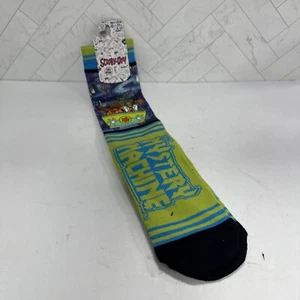 Scooby-Doo Mystery Machine Crew Socks Sizes 10-13 Adult NWT Unisex - Picture 1 of 4