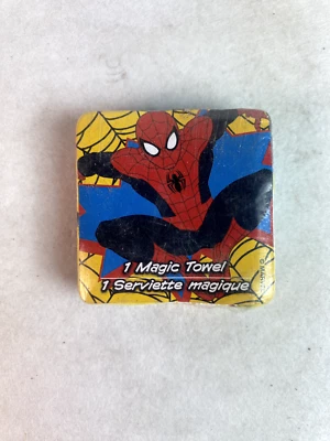 Toalla mágica de baño Marvel Ultimate Spiderman 1 se expande en agua 100 % algodón Foto 1 de 2