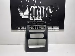 03-06 04 05 Jeep Wrangler TJ Center Dash Radio Trim Bezel W/ Center Vents SLATE - Picture 1 of 8
