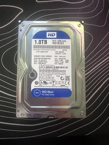 WD Caviar Blue 1TB 7200rpm 3.5" HDD - WD10EZEX - Tested! SATA Hard Disk Drive - Photo 1/2