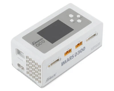 Gens Ace Imars D300 G-Tech Smart Dual AC/DC Charger (6S/16A) (White) - Image 1 of 4