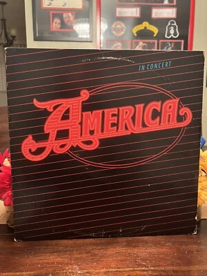 America Live In Concert Vinyl 1985 Capital Records USED VERY GOOD Condition - Image 1 of 4