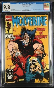 WOLVERINE #38 CGC 9.8 WP NM/M MARVEL 1991 STORM, ELSI-DEE & ALBERT APPEARANCE 🥃 - Picture 1 of 2