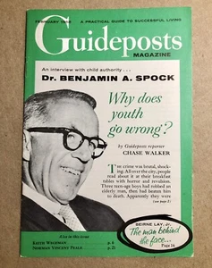 Guideposts Magazine 1950s (February 1958, Vintage) Dr. Benjamin Spock - VG RARE - Picture 1 of 4