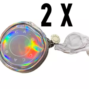 2 X Becca Bolsa de Maquillaje Llavero - NUEVO - Imagen 1 de 1