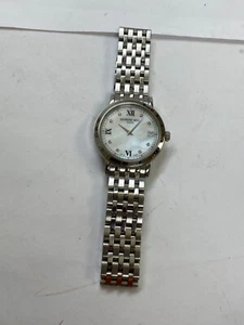Reloj para hombre Raymond Weil Toccata esfera perla acero 5593 ¡BATERÍA NUEVA! ¡AMADO! - Imagen 1 de 7