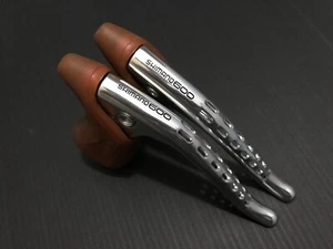 NOS Shimano 600 Brake Levers with Hoods Pair BL-6208 Vintage Road Race Bike - Picture 1 of 10