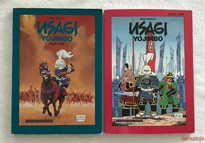 Stan Sakai USAGI JOJIMBO Book One (Ronin) & Two (Samurai) With Sketches - Picture 1 of 6