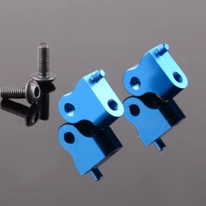 2x Small Front Upper Damper Shock Mount TAMIYA CC01 CC070R Aluminum RC 1/10 - Picture 1 of 8