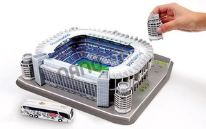 Puzzle Estadio Santiago Bernabéu 3D Real Madrid Estadio Modelo Regalo - Imagen 1 de 3